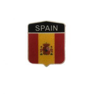 اتیکت طرح پرچم اسپانیا