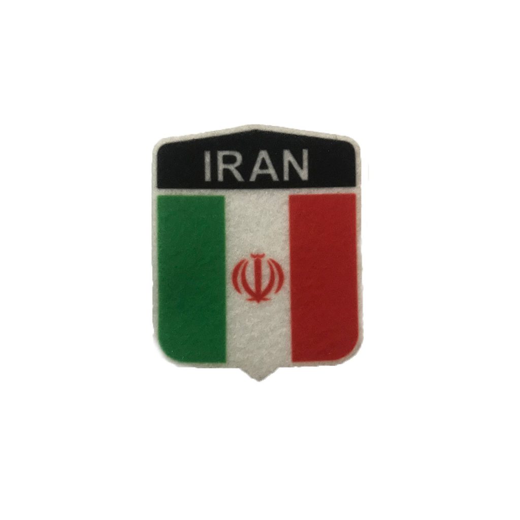 اتیکت طرح پرچم ایران