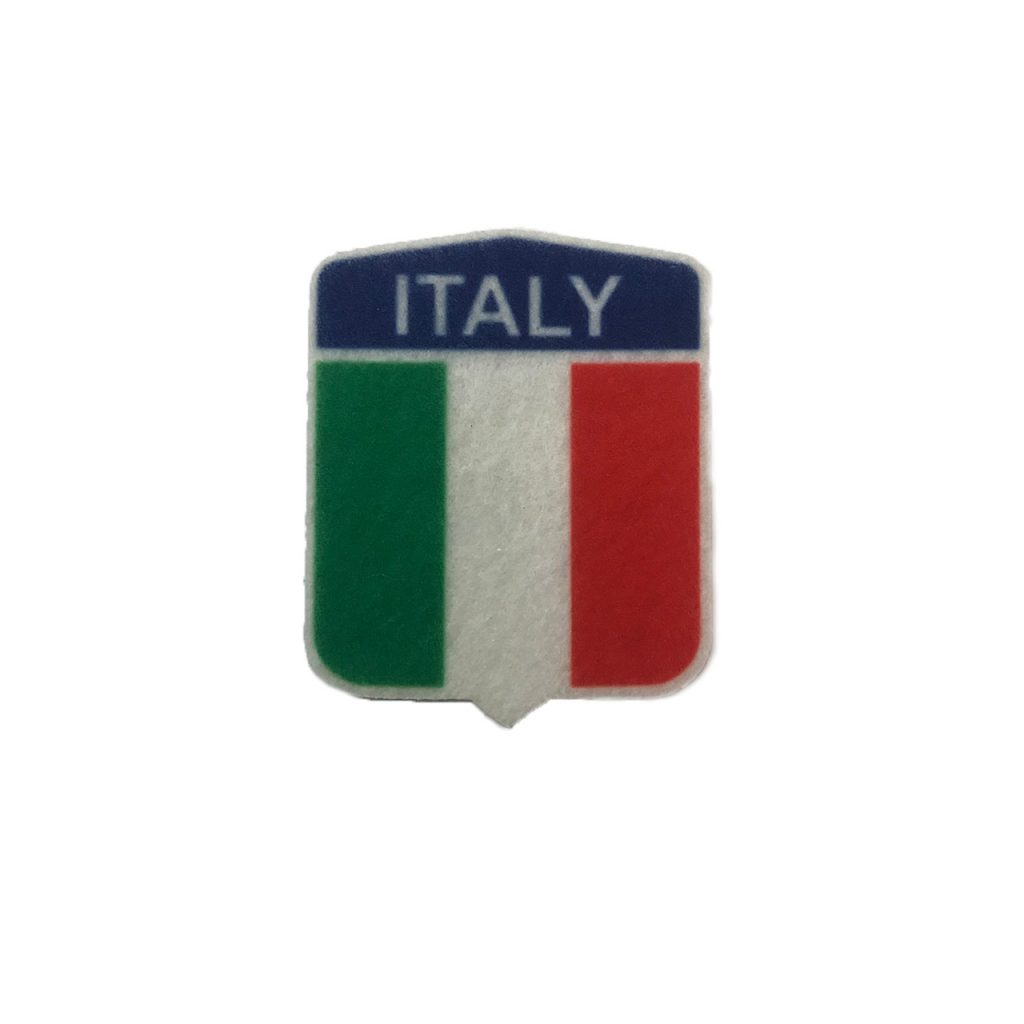 اتیکت طرح پرچم ایتالیا