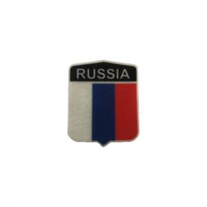 اتیکت طرح پرچم روسیه